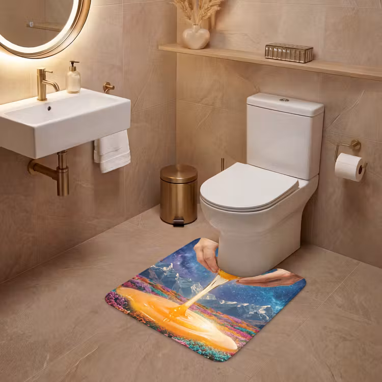 Wc Mat - Handen - Ei - Surrealisme — 3