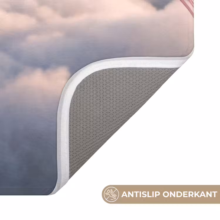 Wc Mat - Roze dier - Wolken — 4