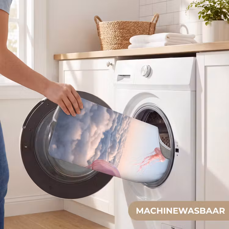 Wc Mat - Roze dier - Wolken — 6