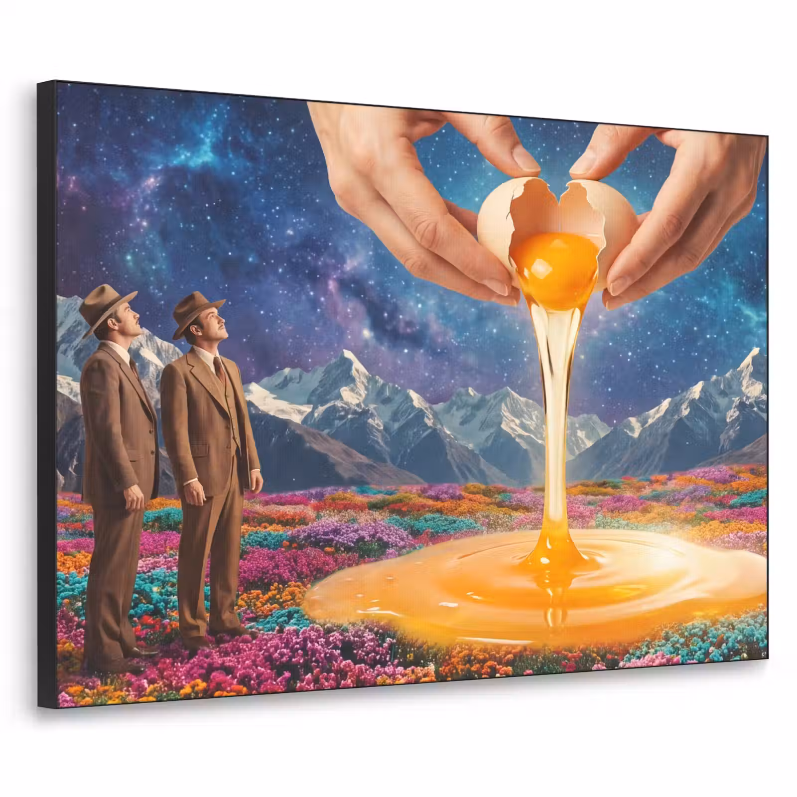 Art Frame - Handen - Ei - Surrealisme — 1