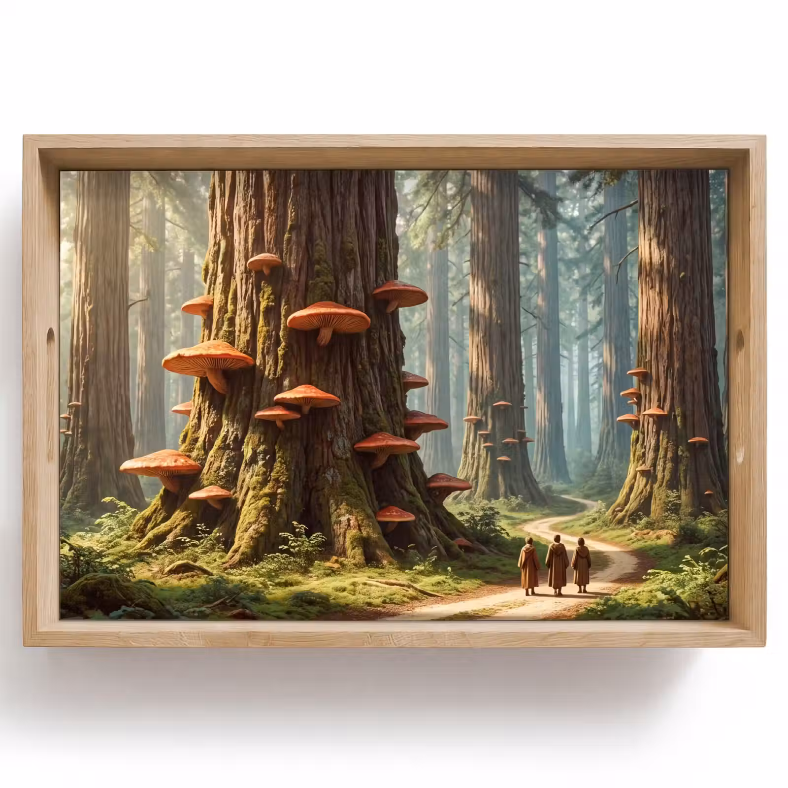 Dienblad - Bos - Bomen - Natuur — 1