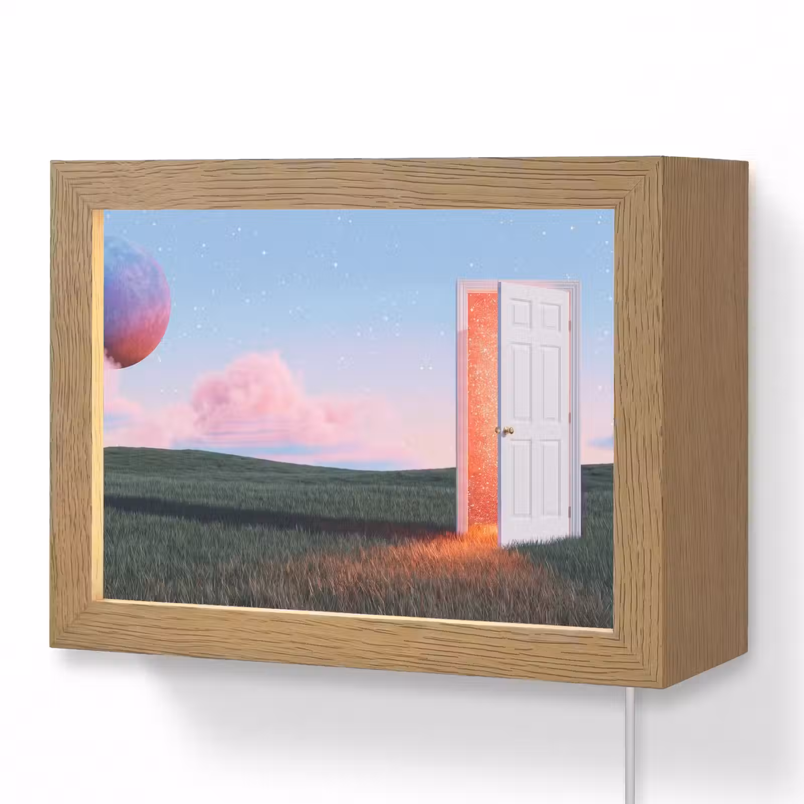Lightbox - Wandlamp - Deur - Fantasie - Ruimte — 1