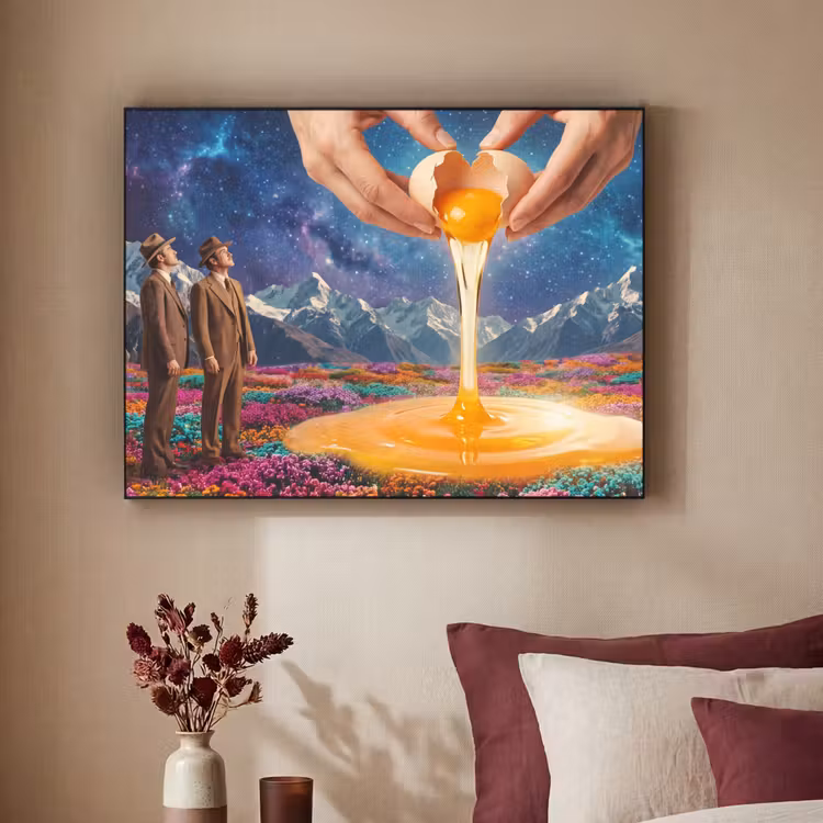Art Frame - Handen - Ei - Surrealisme — 3
