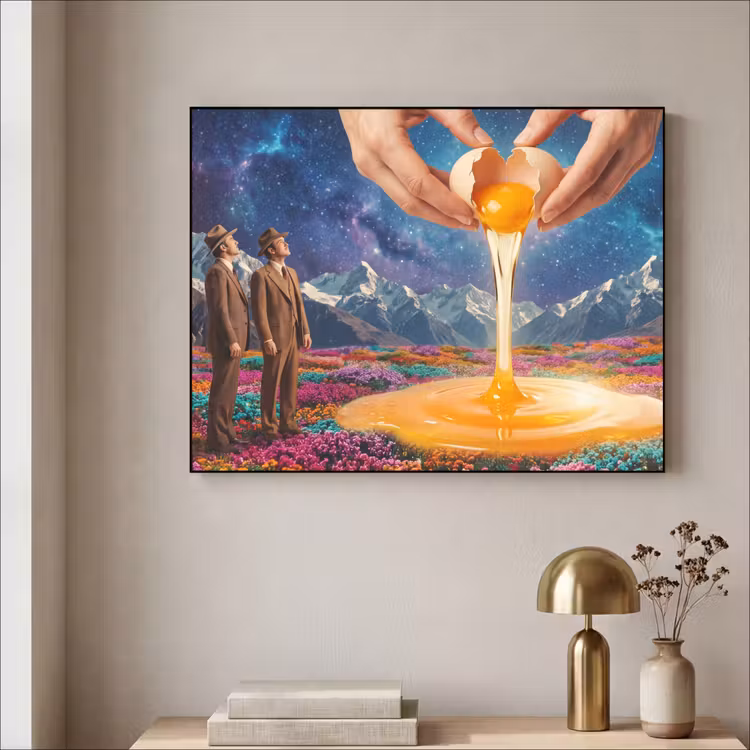 Art Frame - Handen - Ei - Surrealisme — 5