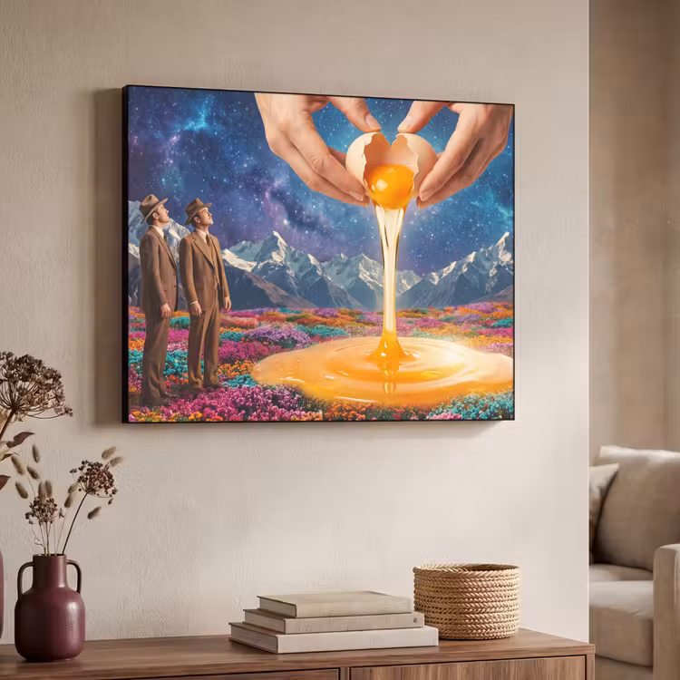 Art Frame - Handen - Ei - Surrealisme — 7