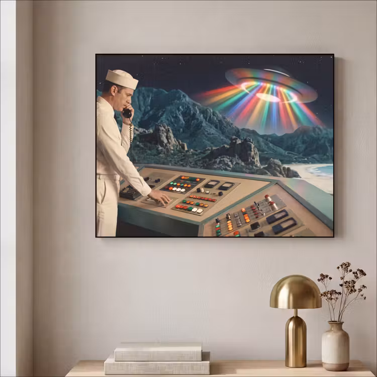 Art Frame - Man - Controlekamer - Strand — 5