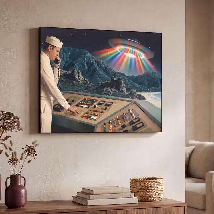 Art Frame - Man - Controlekamer - Strand — 7