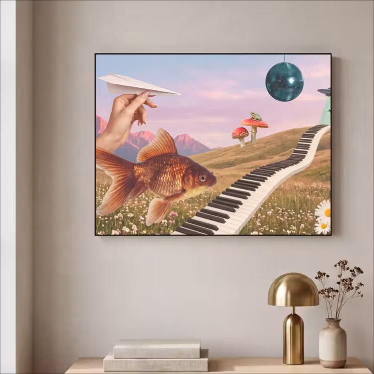 Art Frame - Vis - Natuur - Abstract — 5