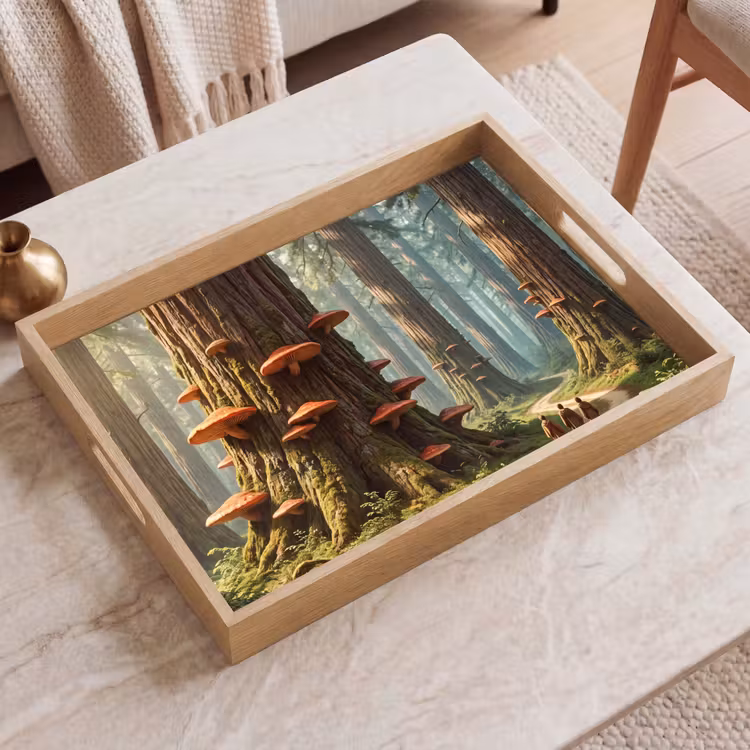 Dienblad - Bos - Bomen - Natuur — 2