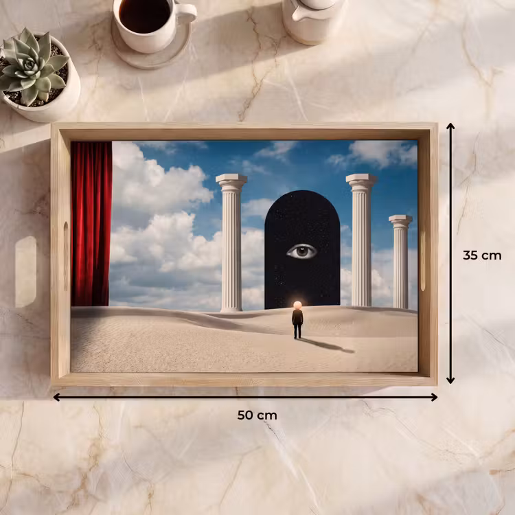 Dienblad - Droom - Woestijn - Oog — 9