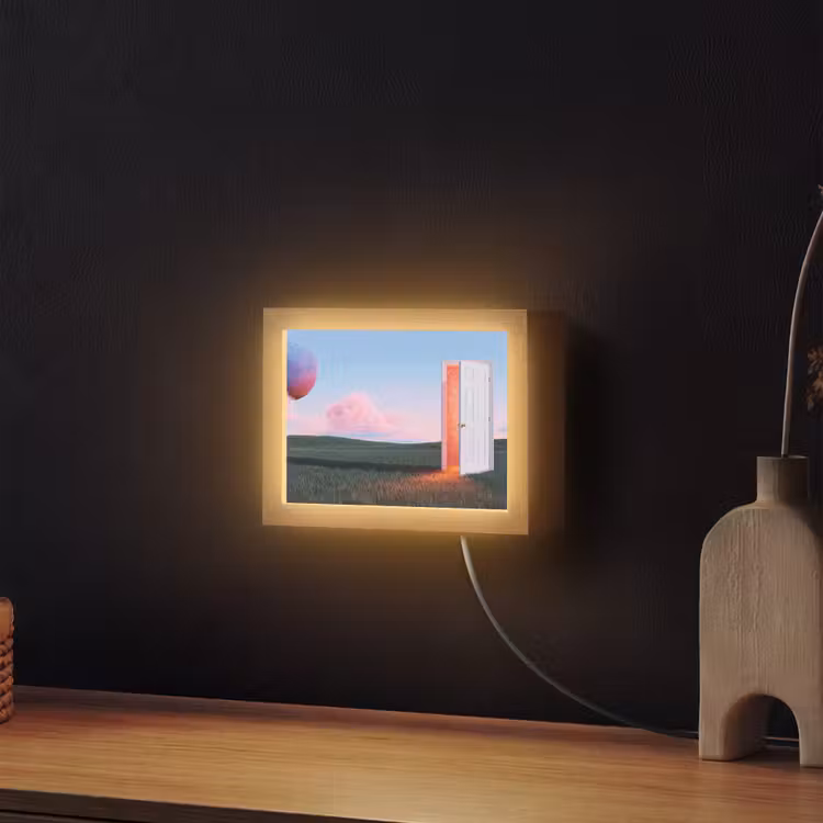 Lightbox - Wandlamp - Deur - Fantasie - Ruimte — 2