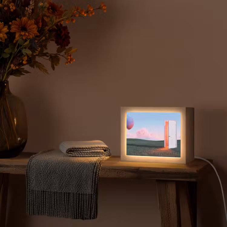 Lightbox - Wandlamp - Deur - Fantasie - Ruimte — 5