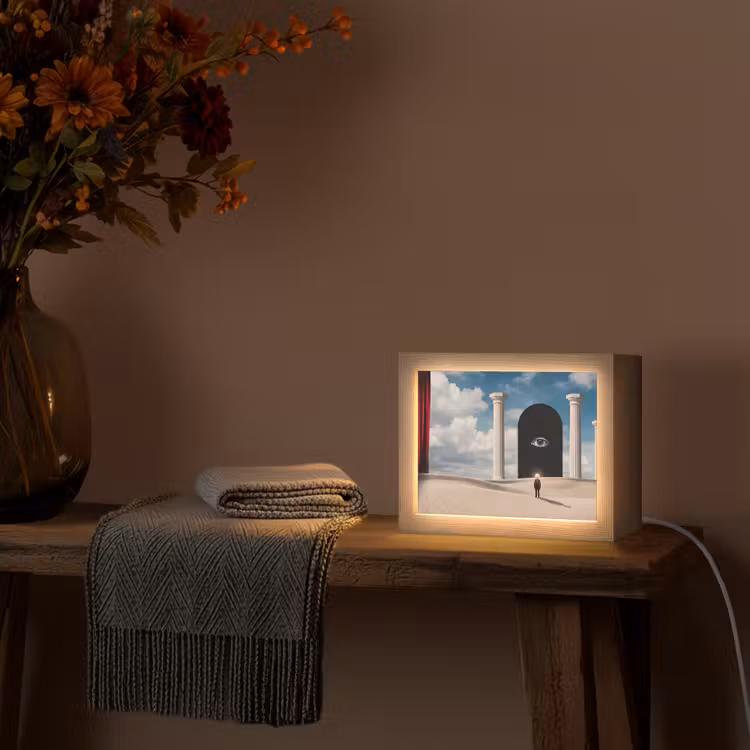 Lightbox - Wandlamp - Droom - Woestijn - Oog — 5