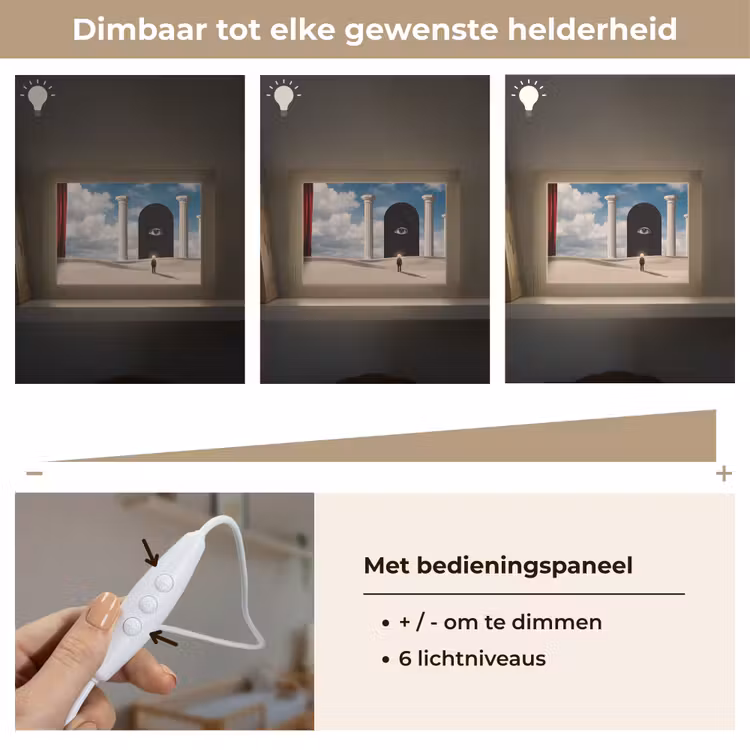 Lightbox - Wandlamp - Droom - Woestijn - Oog — 8