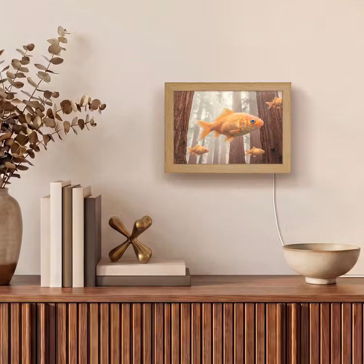 Lightbox - Wandlamp - Vis - Bos - Fantasie — 4