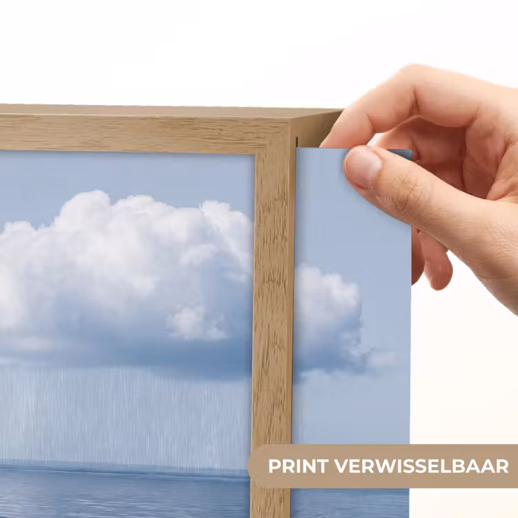 Lightbox - Wandlamp - Wolk - Regen - Natuur — 6