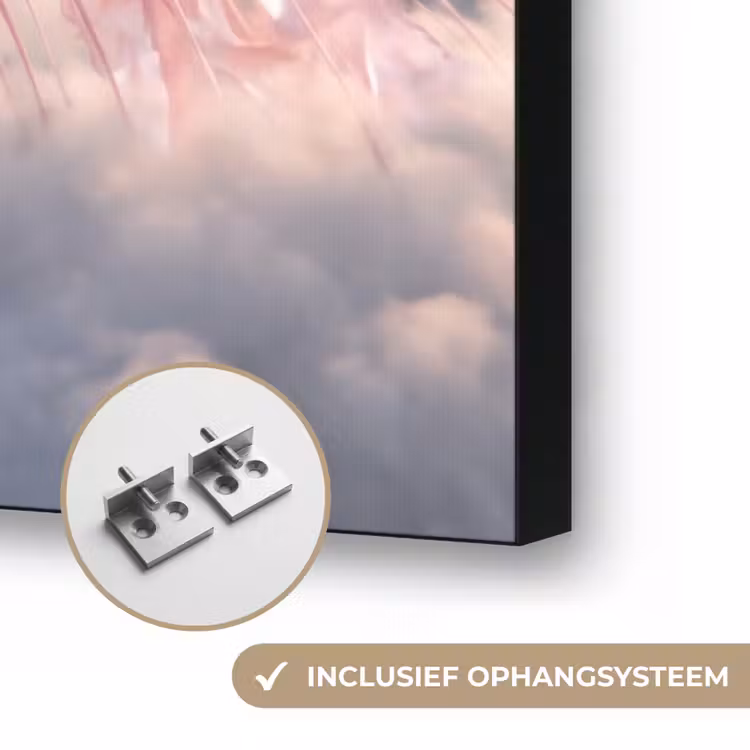 Art Frame - Roze dier - Wolken — 6