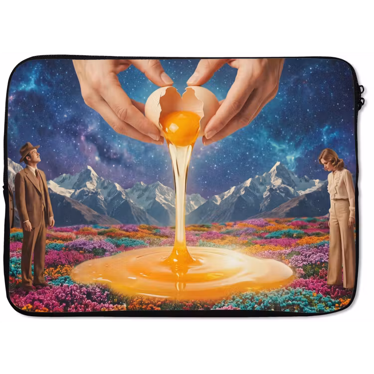 Laptophoes - Handen - Ei - Surrealisme — 1