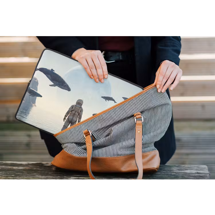 Laptophoes - Ruimtevaarder - Walvis - Fantasie — 4