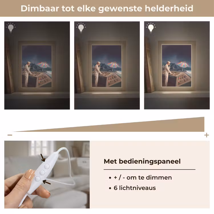 Tafellamp - Man - Controlekamer - Strand — 8
