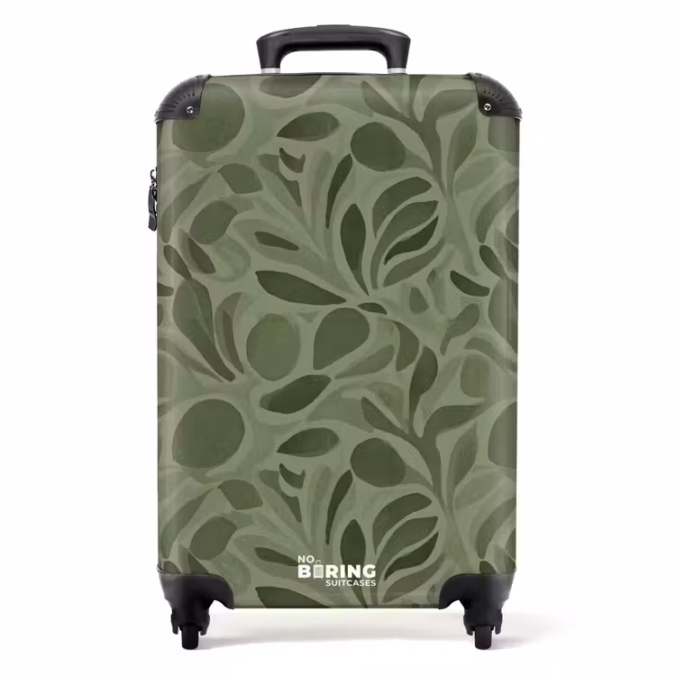 Koffer - Sereen - Bladeren - Groen — 1