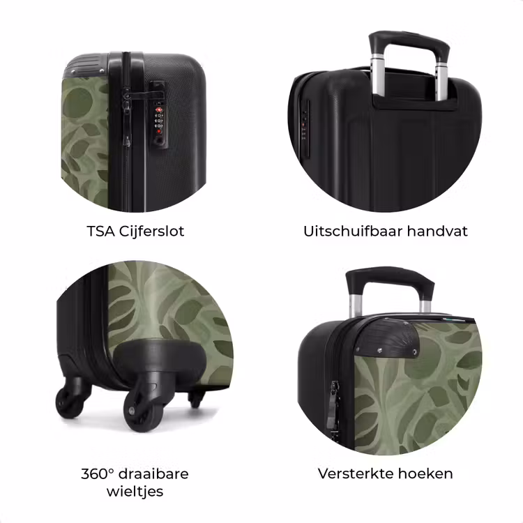 Koffer - Sereen - Bladeren - Groen — 7