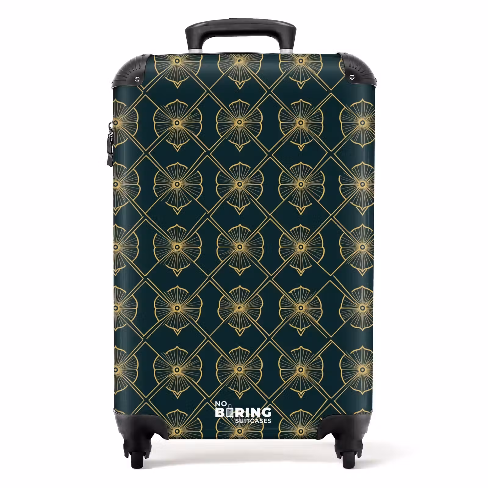 Koffer - Geometrisch - Elegant - Groen — 1