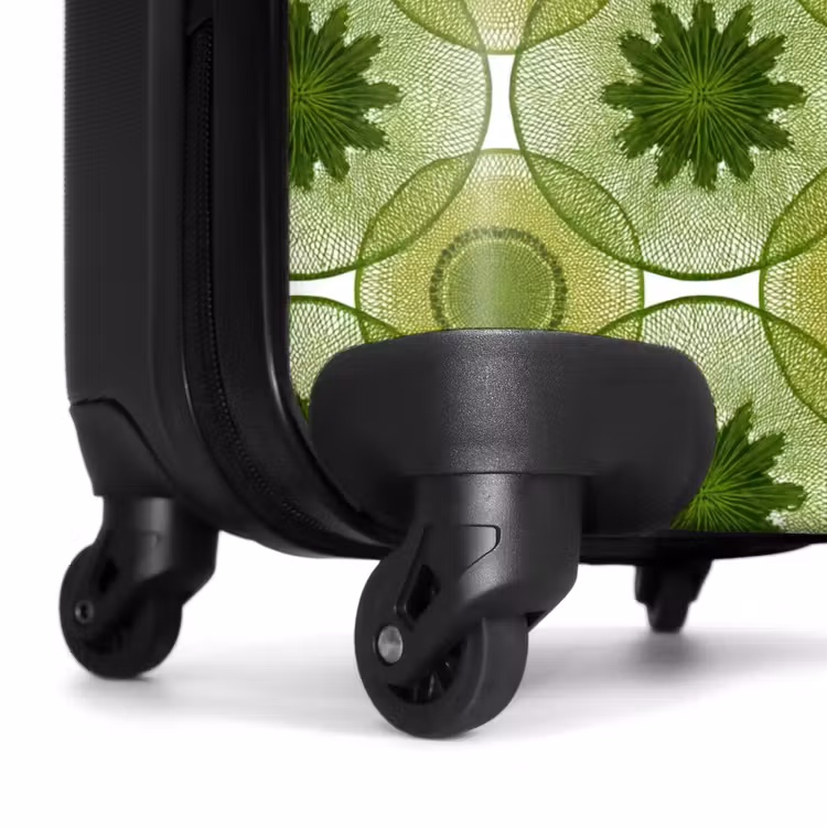 Koffer - Cirkels - Patroon - Groen — 6
