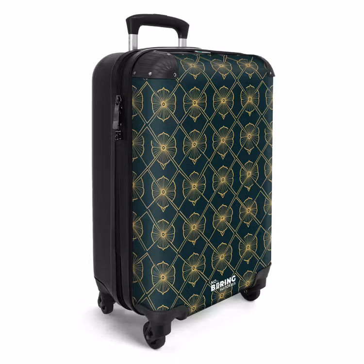 Koffer - Geometrisch - Elegant - Groen — 2