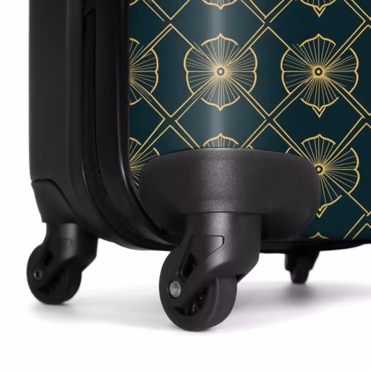 Koffer - Geometrisch - Elegant - Groen — 6