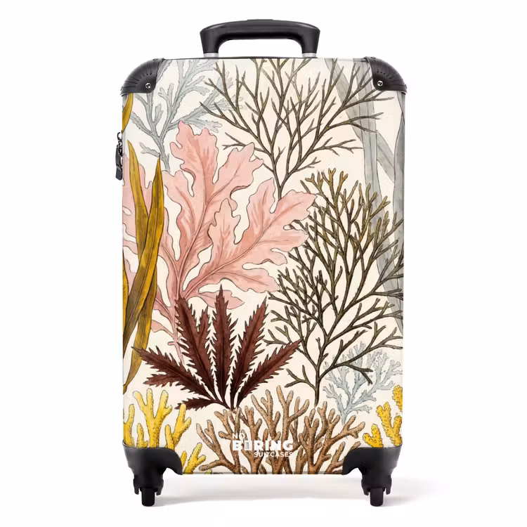 Koffer - Natuur - Onderwater - Botanisch - Vintage - Kleurrijk — 1