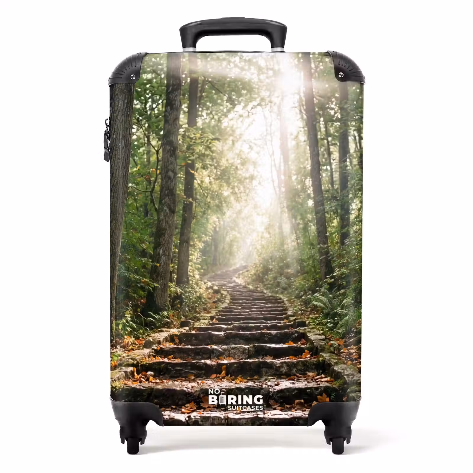 Koffer - Stenen - Trap - Bos - Natuur — 1