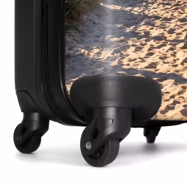 Koffer - Strand - Zandpad - Oceaan - Natuur — 6