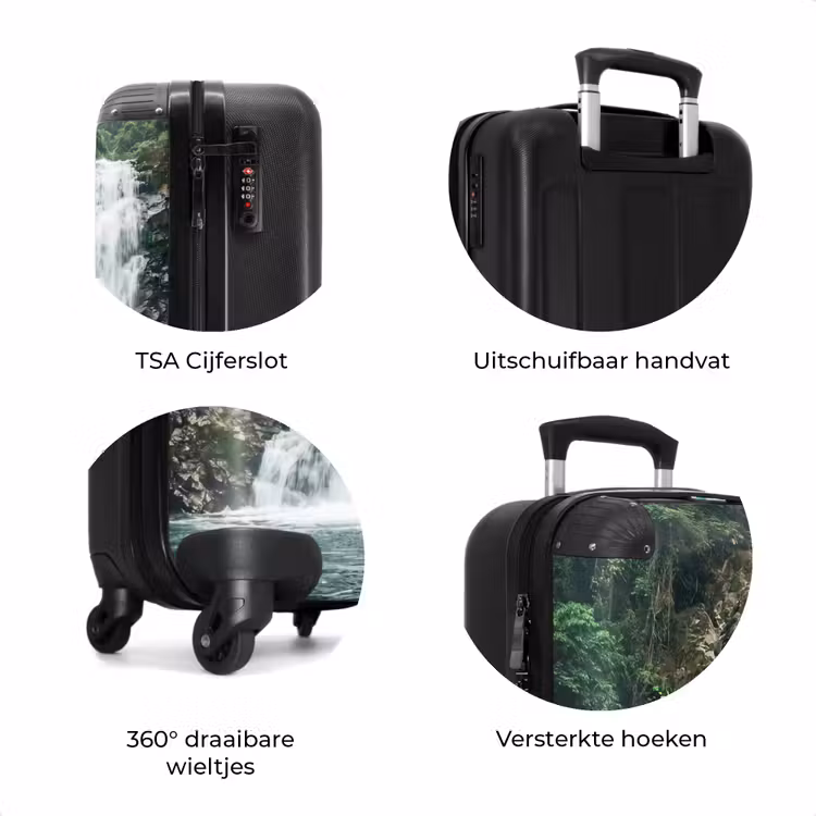 Koffer - Waterval - Bos - Natuur - Groen — 7