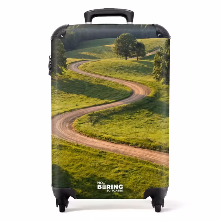 Koffer - Weg - Weide - Natuur - Groen — 1