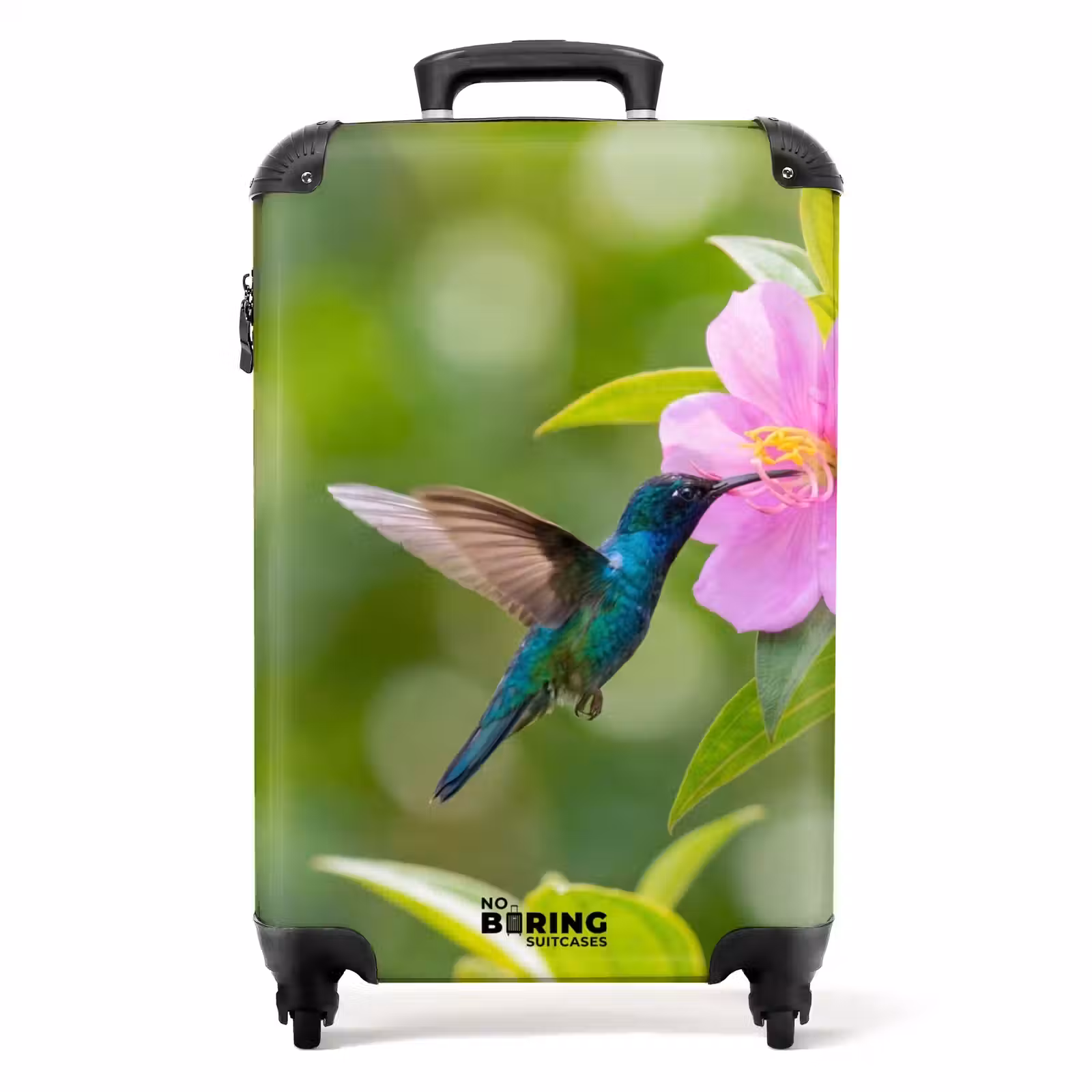 Koffer - Kolibrie - Bloem - Natuur - Groen — 1