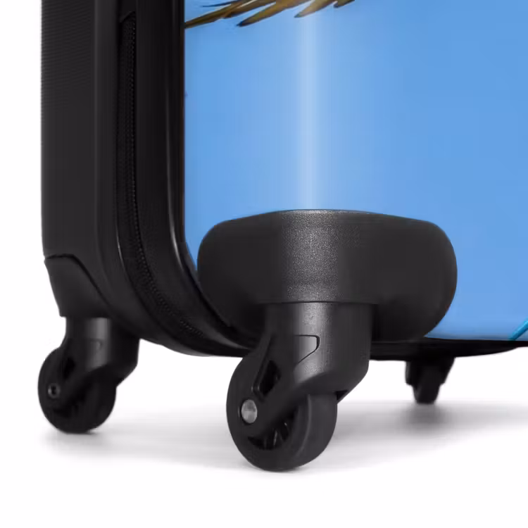 Koffer - Papagaai - Vliegen - Blauw - Geel — 6