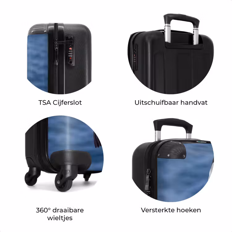 Koffer - Zeemeeuw - Oceaan - Blauw — 7