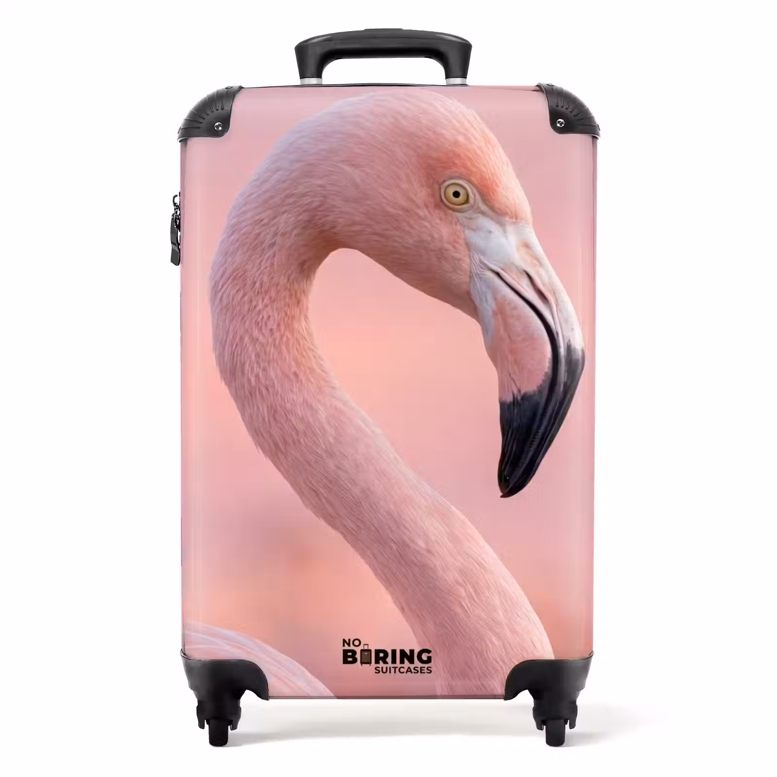 Koffer - Flamingo - Portret - Roze — 1