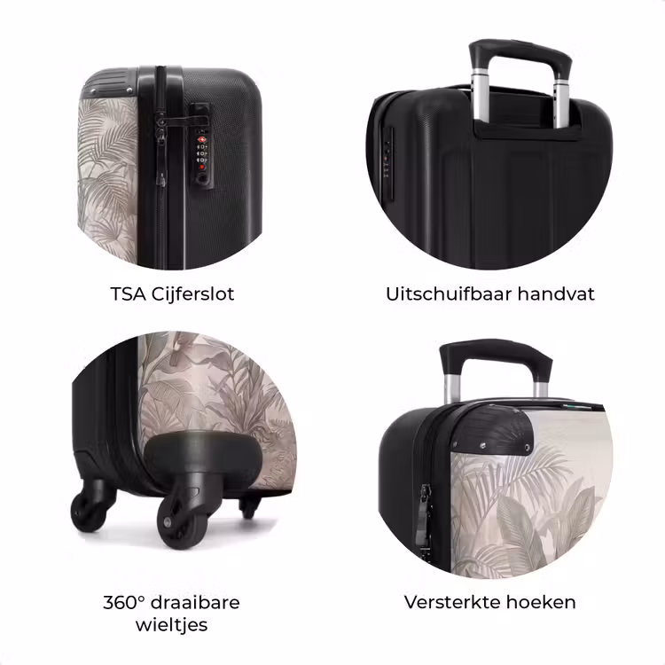 Koffer - Natuur - Jungle - Ringstaartmaki - Bruin — 7