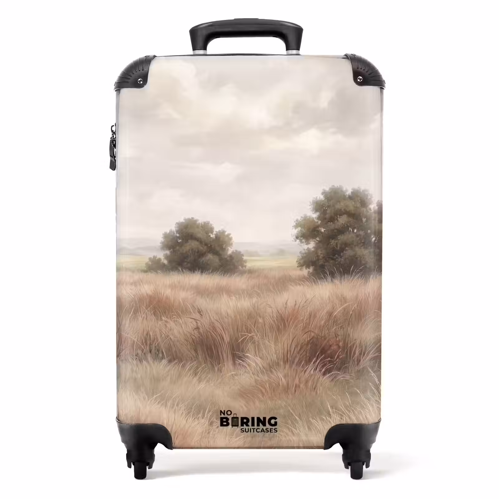 Koffer - Landschap - Minimalistisch - Beige — 1