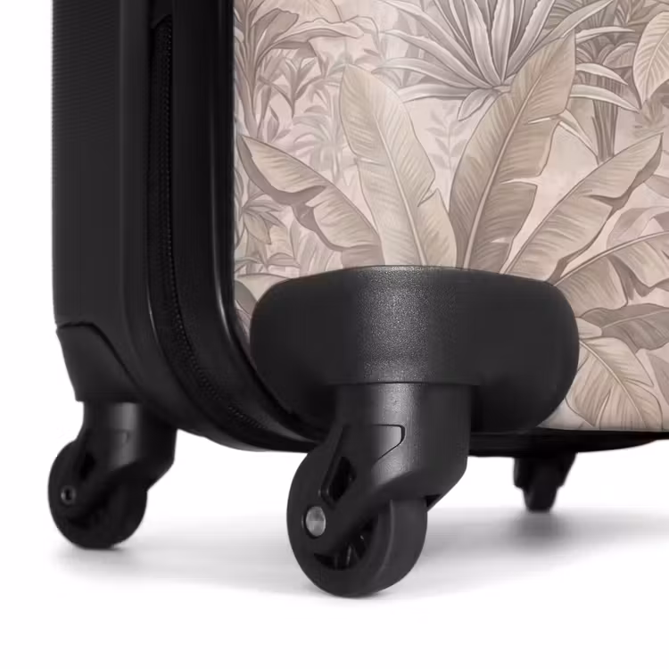 Koffer - Jungle - Tropisch - Natuur -Vintage - Beige — 6