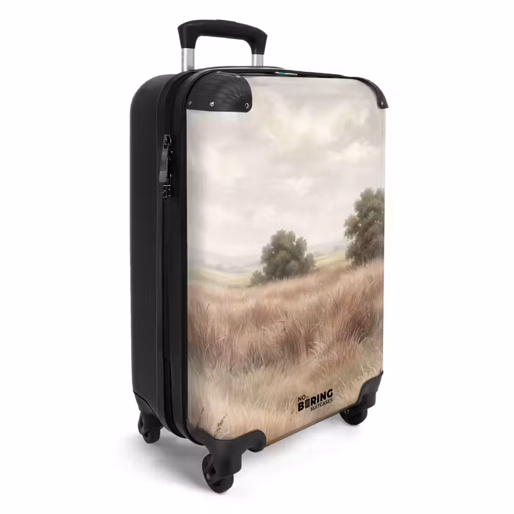 Koffer - Landschap - Minimalistisch - Beige — 2