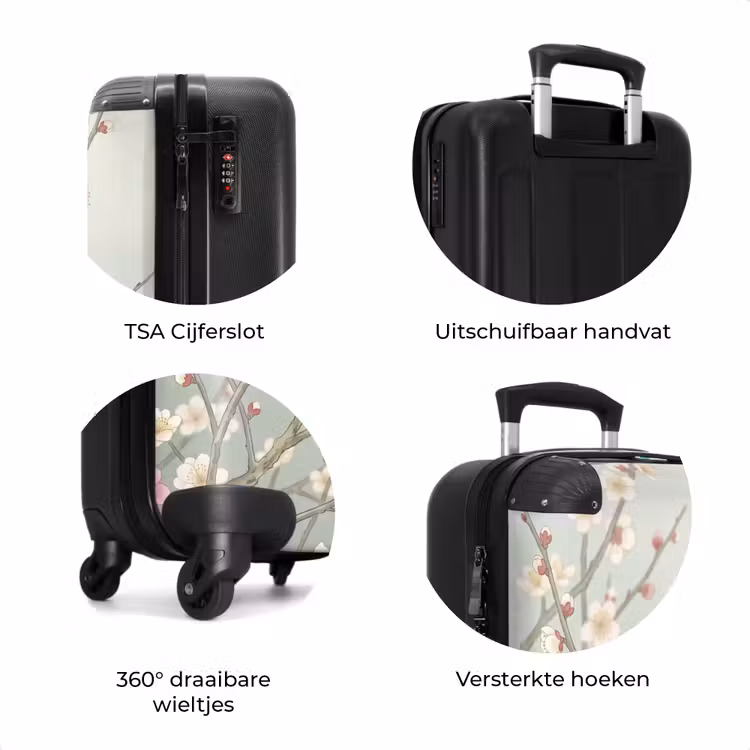 Koffer - Kersen - Bloesem - Groen — 7