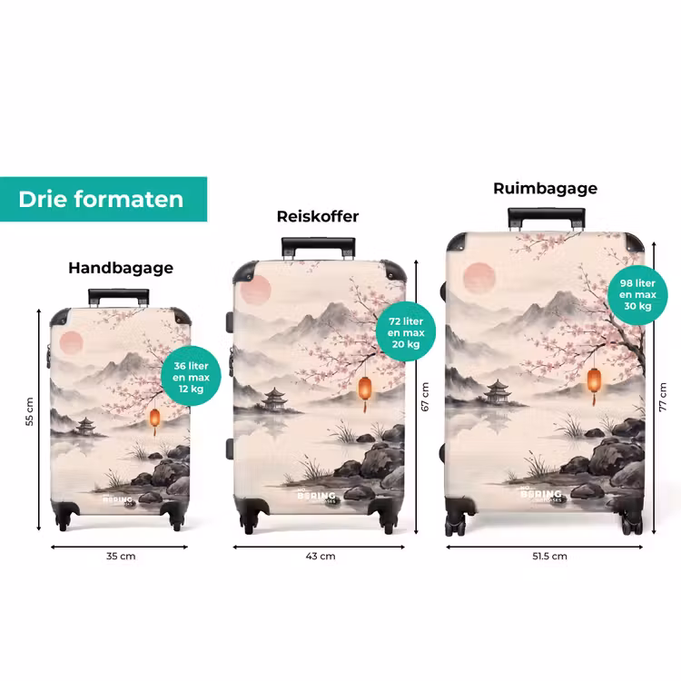 Koffer - Zon - Japans - Traditioneel — 8