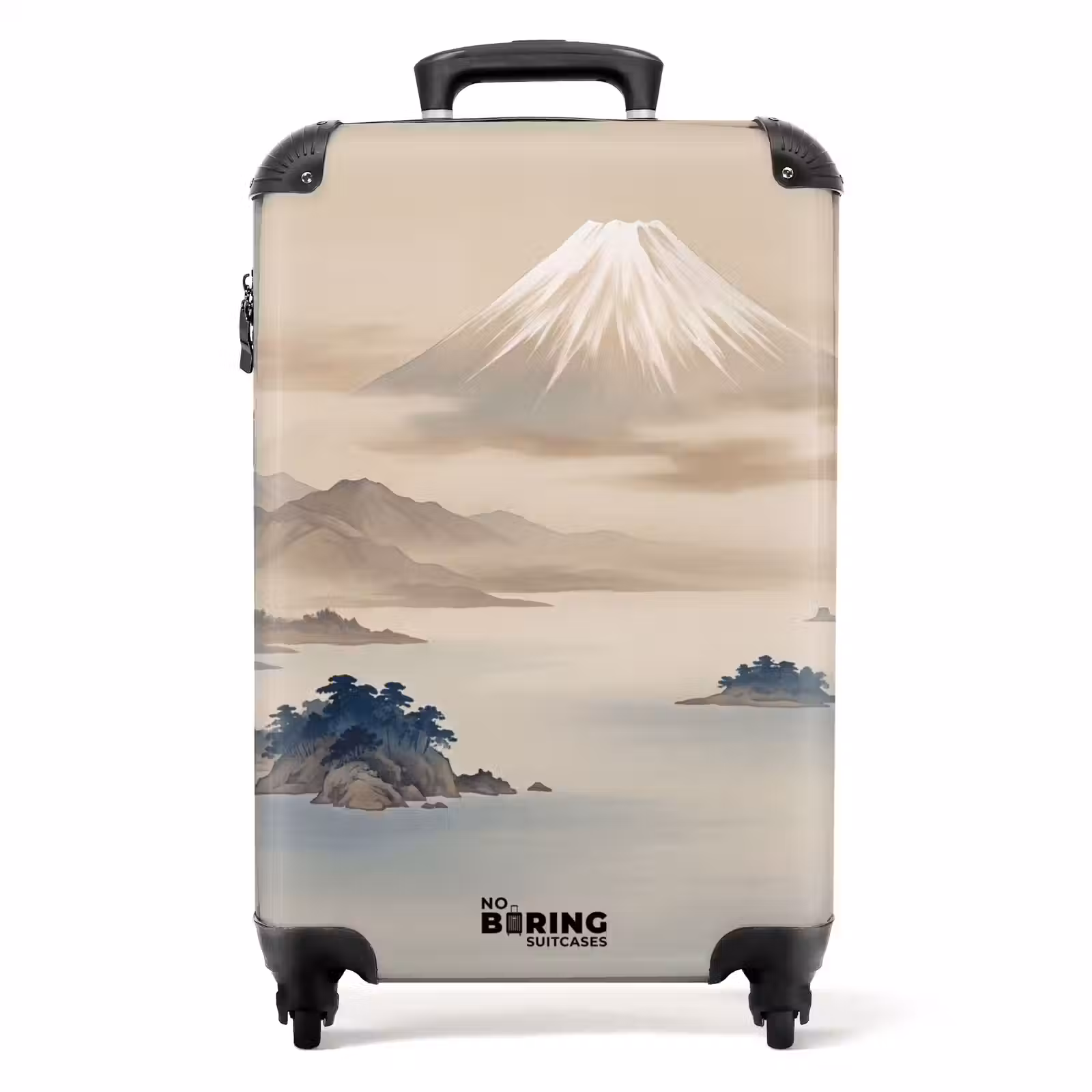 Koffer - Japans - Landschap - Beige — 1