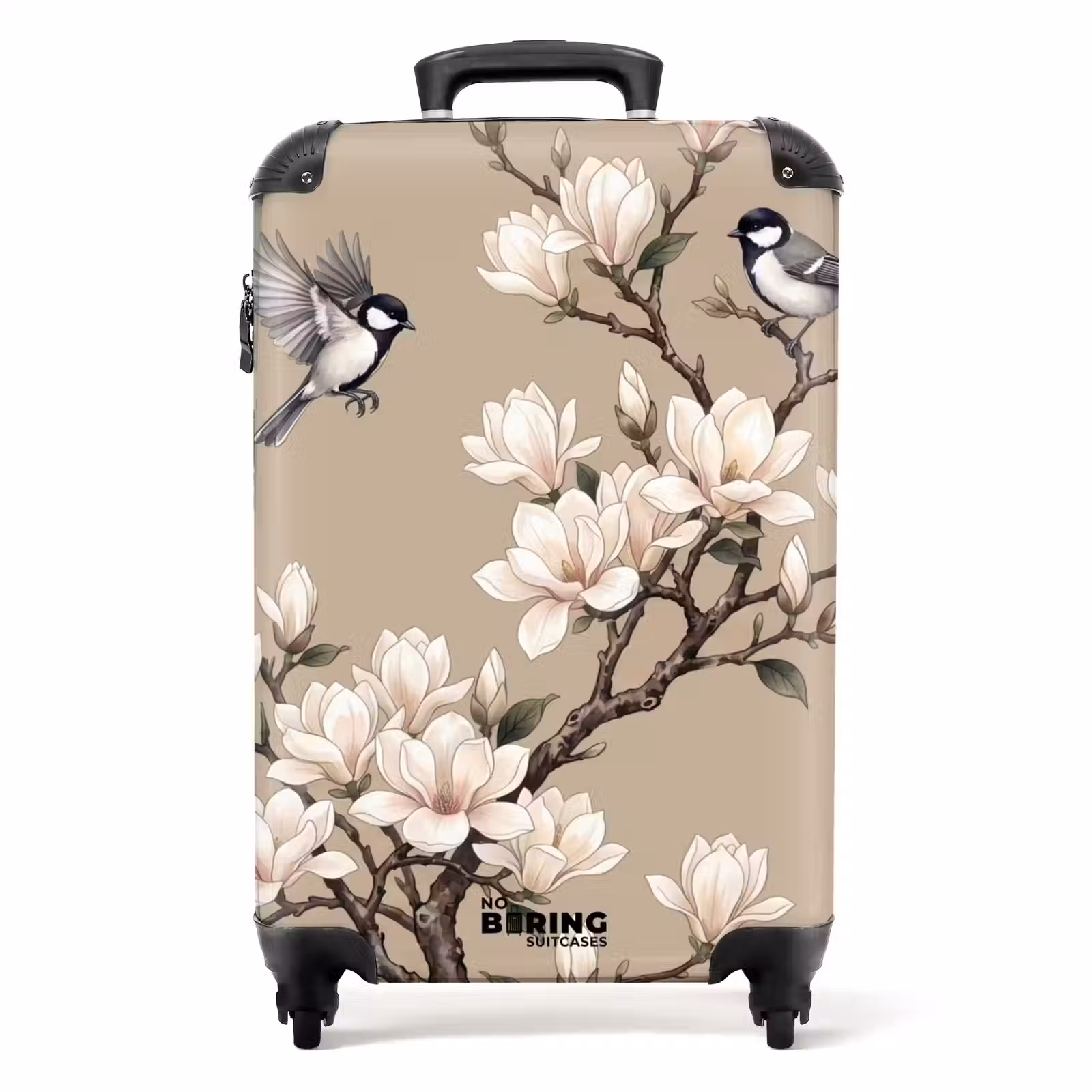 Koffer - Oosters - Vogels - Beige — 1