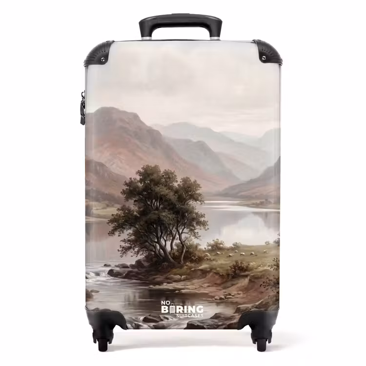 Koffer - Berglandschap - Meer - Bergen - Vallei - Klassiek — 1