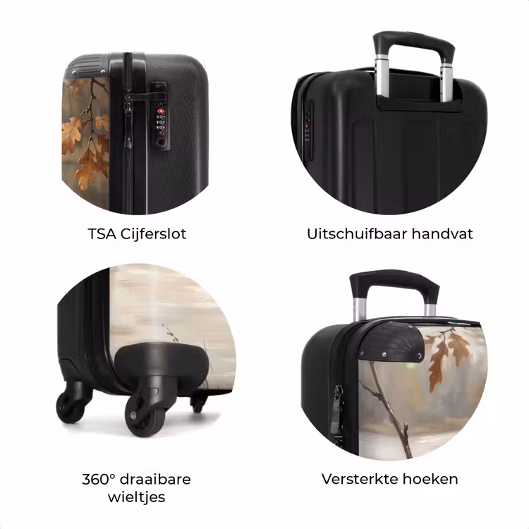 Koffer - Winterkoninkje - Tak - Rivier - Natuur - Sfeervol — 7