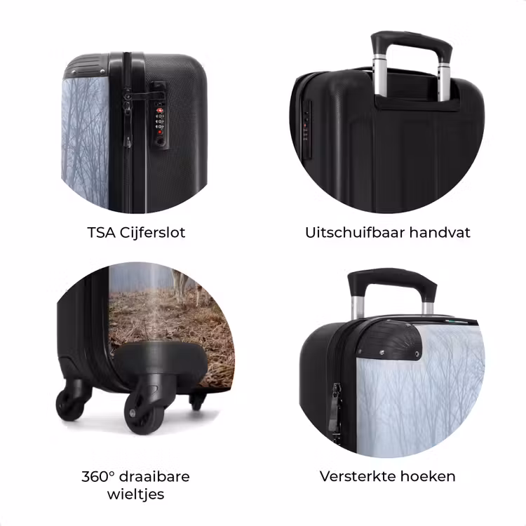 Koffer - Boerderijdieren - Groep - Mist - Natuur - Rustiek — 7